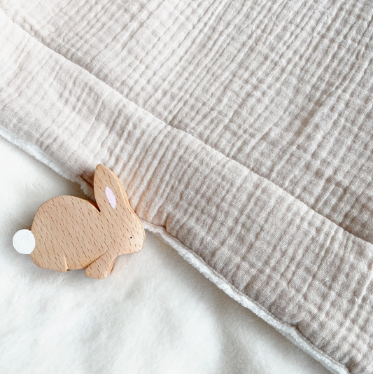 Polar Comforter Blanket - Latte