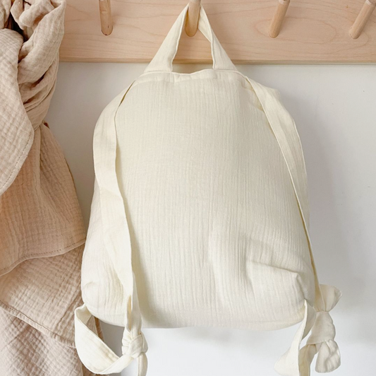 Bunny Backpack - Ecru