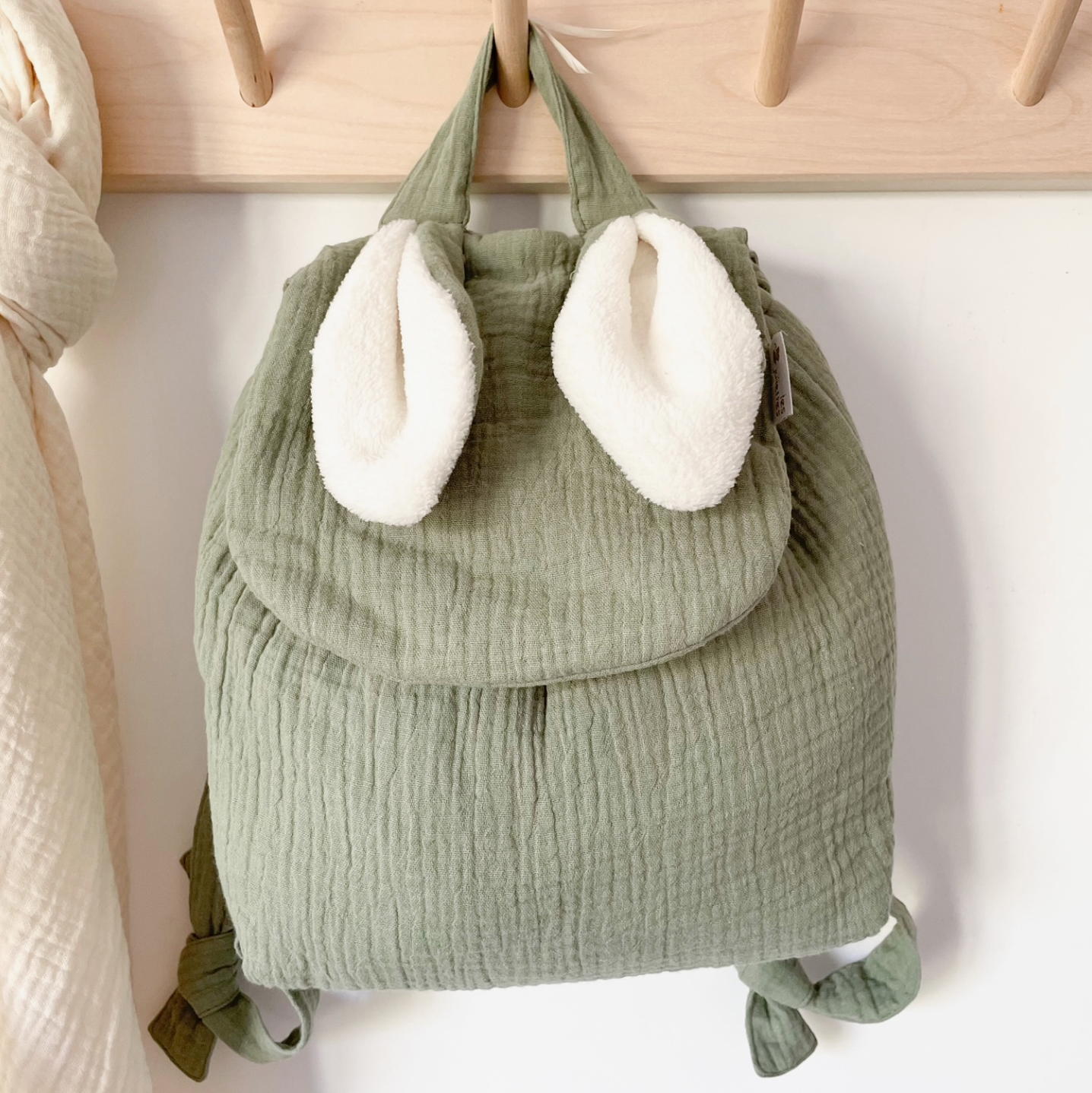 Bunny Backpack - Khaki