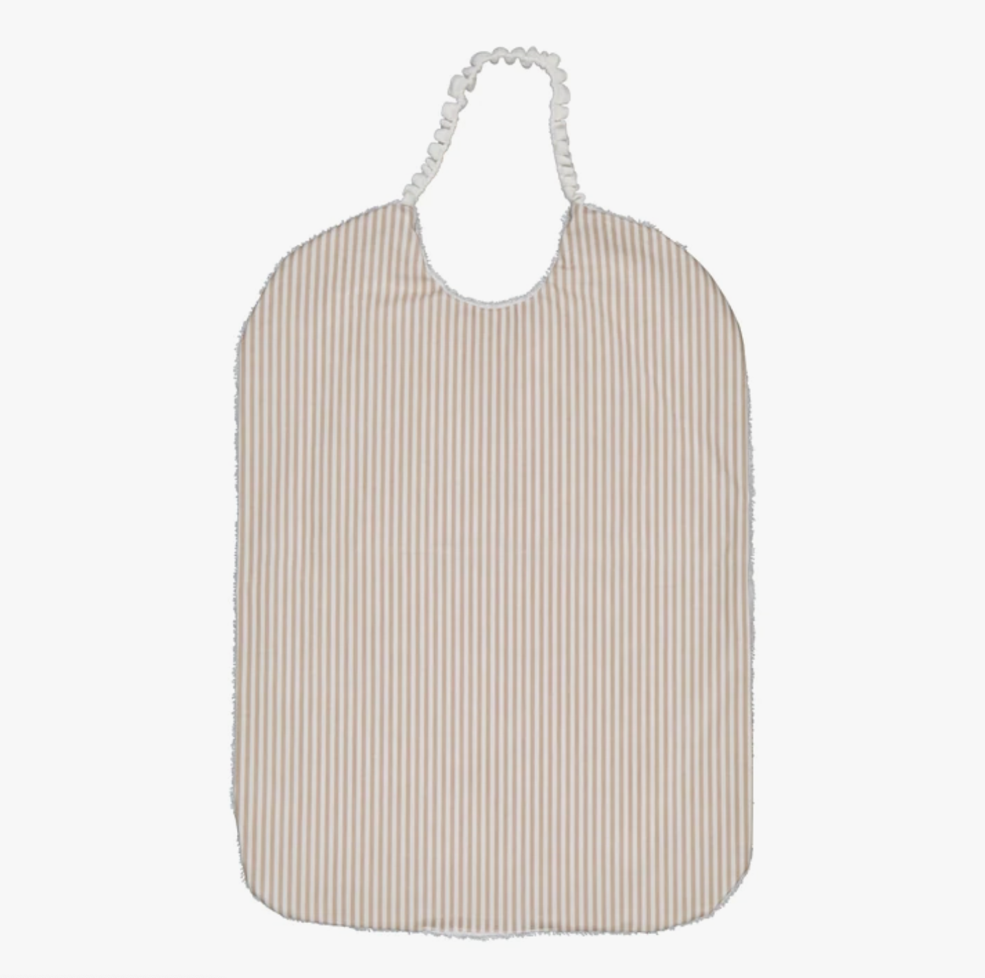 Waterproof Elastic Bib - Sand Stripes