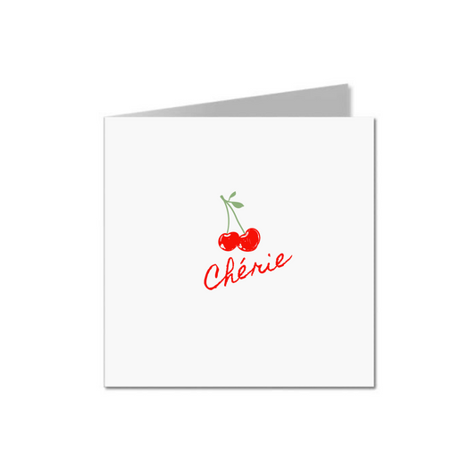 'Chérie' Card