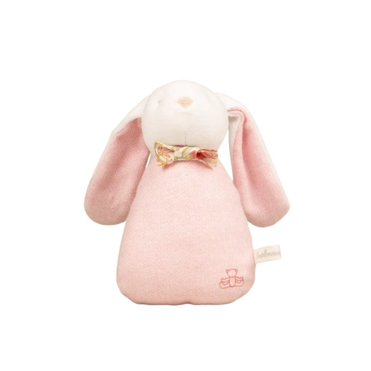 Rabbit Rattle - Pink