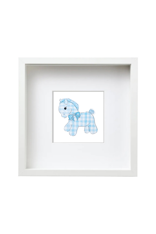 Pony Gingham Print