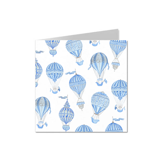 Blue Balloons Card