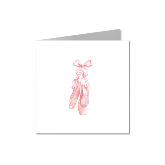 Ballet Slippers Card