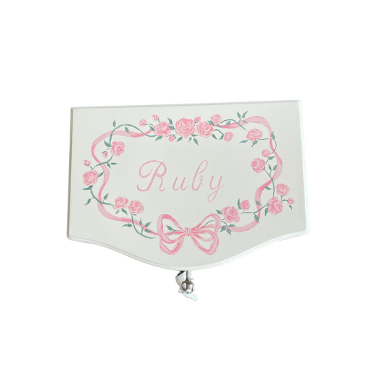 Hand-Painted Jewellery Box