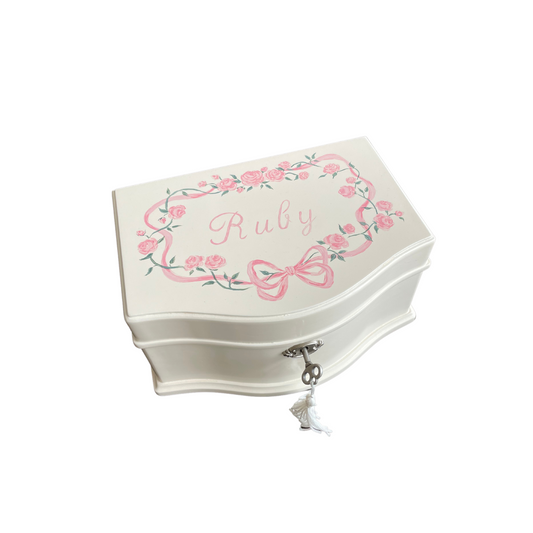 Hand-Painted Jewellery Box