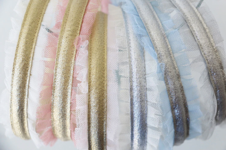 Silver Swan Headband