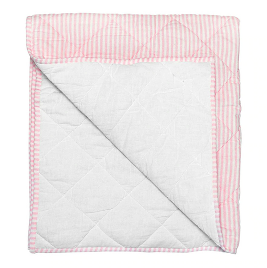 Play Mat & Blanket - Palm Beach Stripe