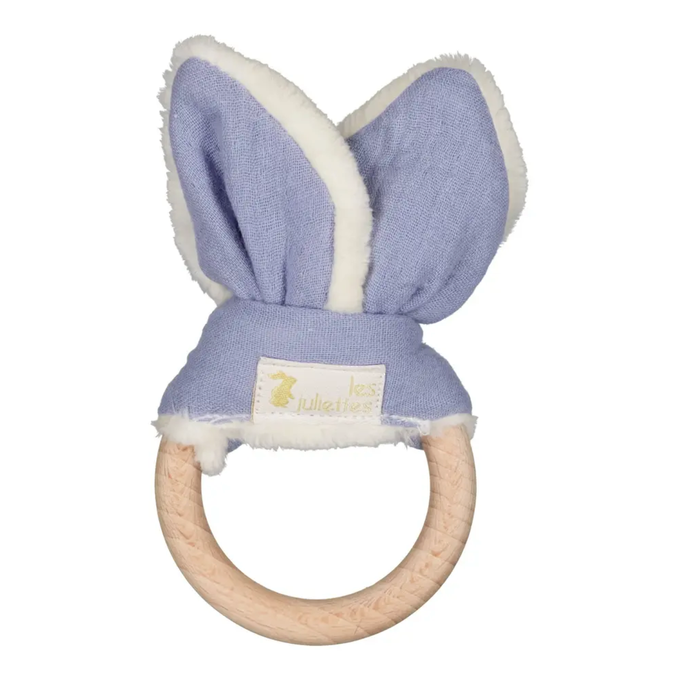Bib & Teething Ring Set - Baby Blue