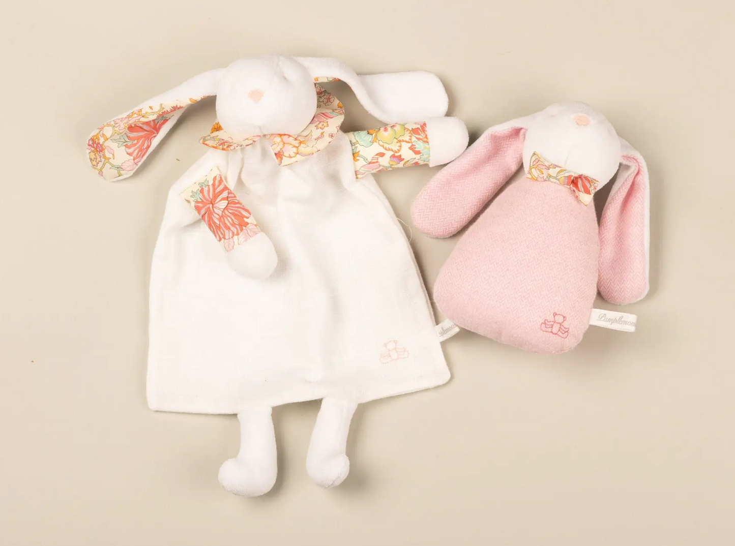 Rabbit Rattle - Pink