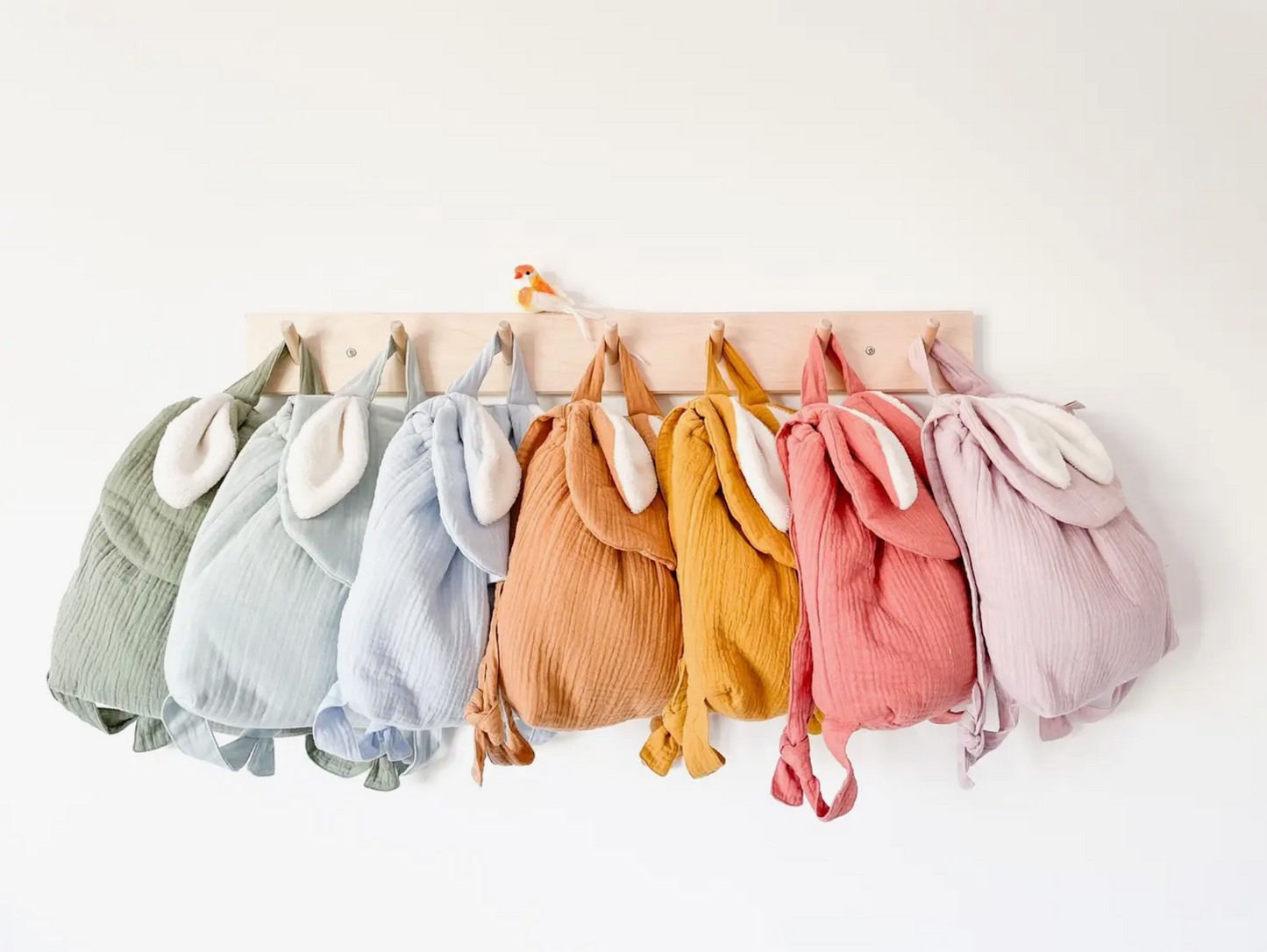 Bunny Backpack - Powder Pink