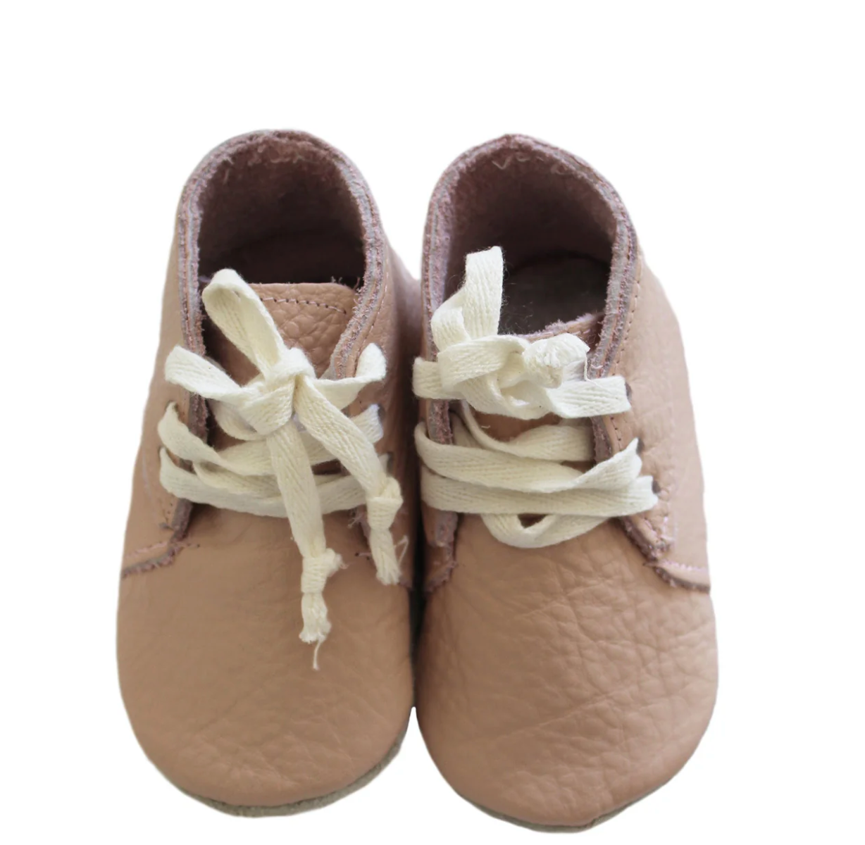 Soft Sole Baby Leather Shoes - Pink
