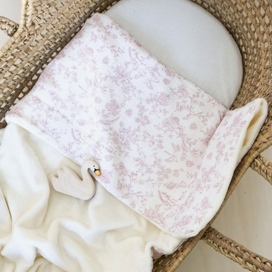 Polar Comforter Blanket - Pink Jouy