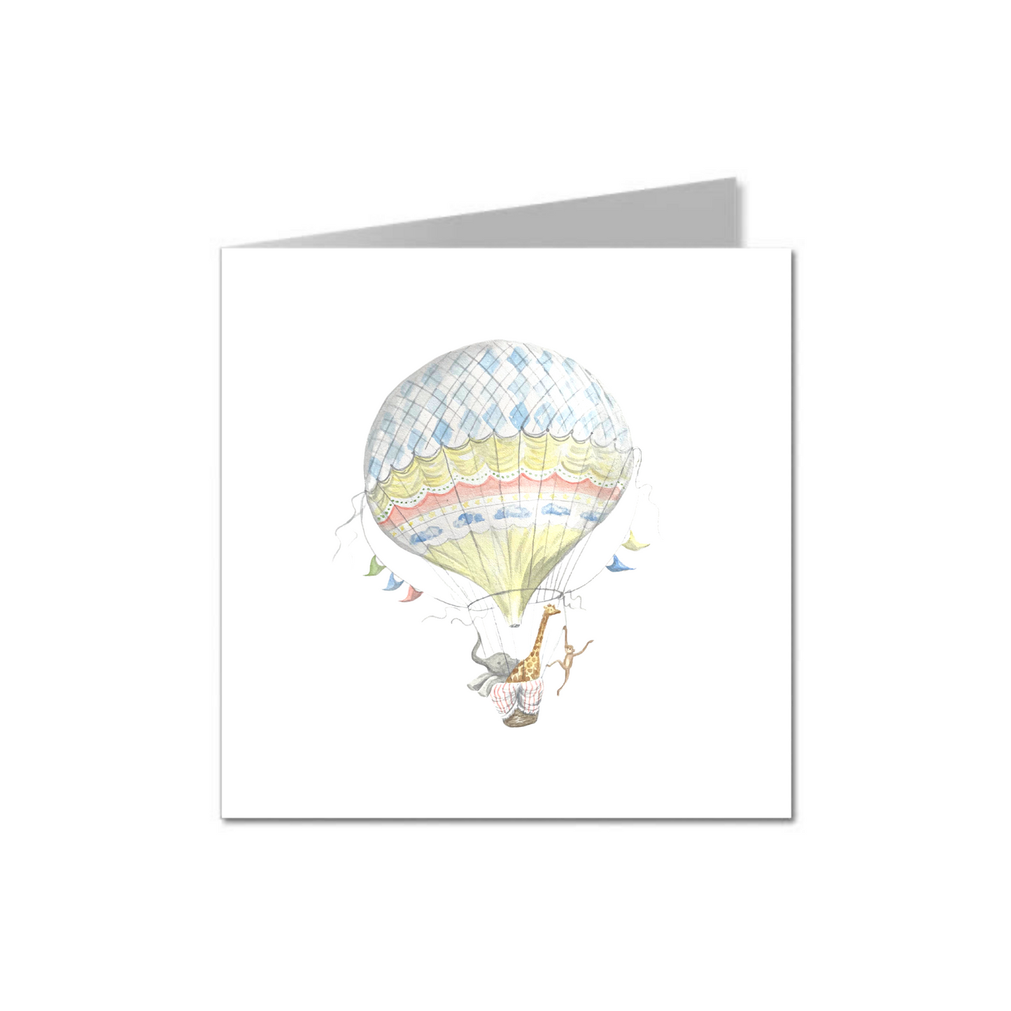 Safari Balloon Card
