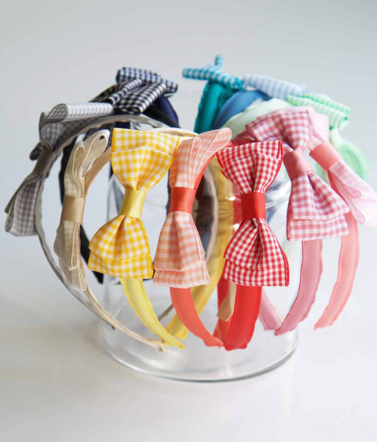 Charlotte Gingham Headband