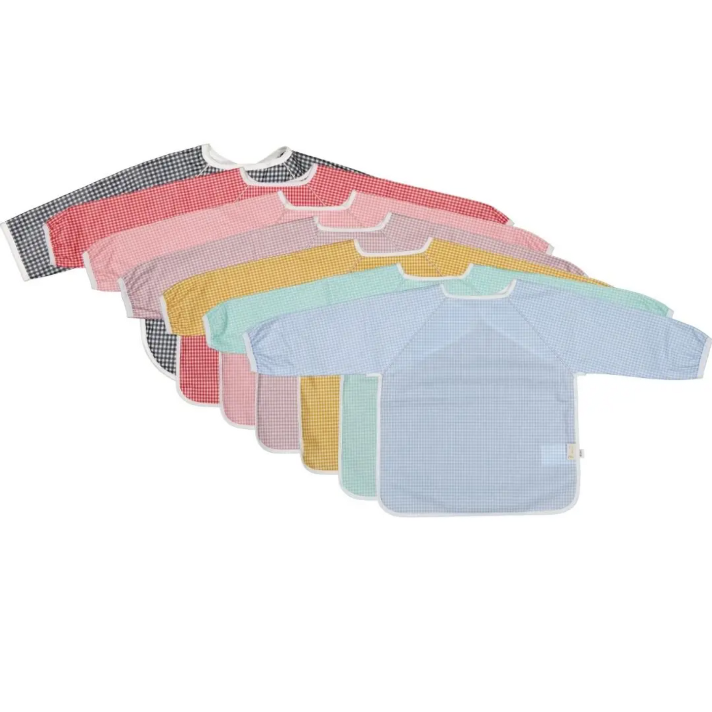 Waterproof Apron Bib - Sand Stripes