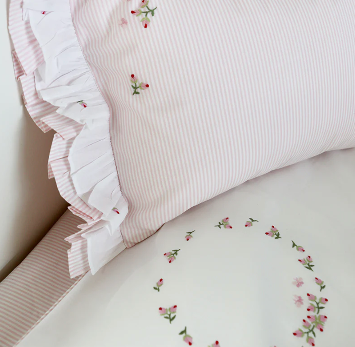 Baby Pillowcase - Rosebud