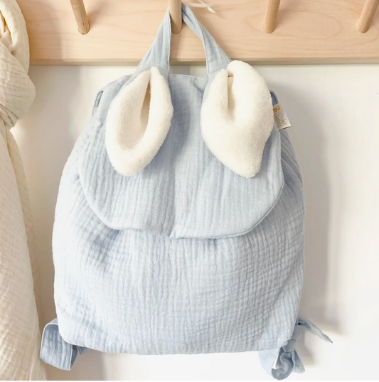 Bunny Backpack - Ice Blue